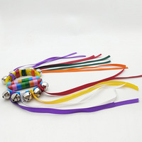 Wholesale Orff Music Early Education Instrument 5-Bell Semi-Circular Hand Shake Bell Rattles Toy Baby's Teaching Aids Grasper