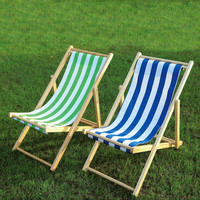 Chaise de camping pliante en teck Mixarts Modern Moon Chair pour l'extérieur, la plage et les voyages