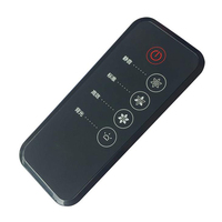 Support de télécommande IR en silicone noir à personnaliser selon vos besoins Batterie incluse