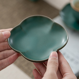 Sottobicchieri in Ceramica Minimalista Moderni Prodotti in Fabbrica, Tappetini per Tazze <span class=keywords><strong>da</strong></span> Tè Ruyao, Accessori Termoisolanti per Set <span class=keywords><strong>da</strong></span> Tè Kung Fu - Product Image 3