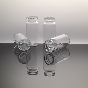 Frasco de Vidrio Borosilicato Neutro Despirogenado de 10 ml, Transparente, RTU, Lavado y Esterilizado con ETO - Product Image 3