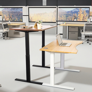 Ecomax điện tre có thể điều chỉnh bàn văn phòng chất lượng tốt thường vụ bàn với Lift-Up Máy tính để bàn phong cách hiện đại cho văn phòng sử dụng - Product Image 5