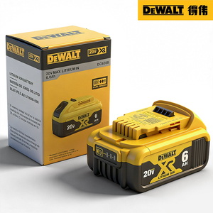 Batería DeWalt 20V XR MAX de 6Ah DCB20, Compatible con Herramientas Eléctricas DeWalt de 18V, Batería de Litio de Repuesto - Product Image 1