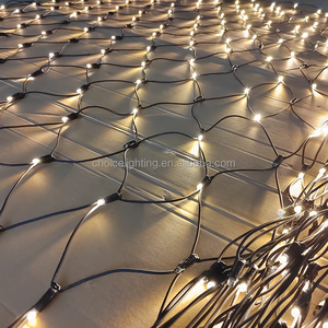 Guirlandes lumineuses jaunes chaudes scintillantes en PVC transparent IP65 étanches pour extérieur, jardin, arbustes, couleur personnalisée, décoration de Noël - Product Image 2