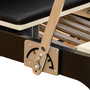 La Mejor Máquina de Pilates Reformer con Barra Ajustable para Pies, Color Blanco y Negro Personalizable, Reformer de Aluminio para Estudio - Product Image 4