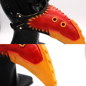 <span class=keywords><strong>Masque</strong></span> intégral en latex éco-responsable <span class=keywords><strong>My</strong></span> <span class=keywords><strong>Hero</strong></span> <span class=keywords><strong>Academia</strong></span> pour cosplay adulte, fête d'Halloween, style gothique steampunk, docteur de la peste - Product Image 4