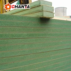 Melamine Board 18mm Wholesale High Quality 18mm Waterproof Moistureproof Green Hmr Mdf Board