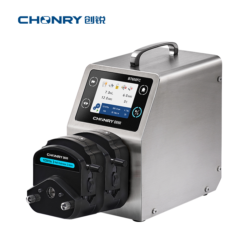 BT600FC/YZ1515X 220V 110V Вольт перистальтический насос для перекачки chonry нержавеющая Перистальтический микро насос небольшая машина завалки