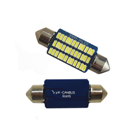 NAITE Led Festoon 31mm 36mm 39mm 41mm Lumière de dôme de voiture C5W 6-18 LED Angle de faisceau de 360° Ajustement universel DC 12V