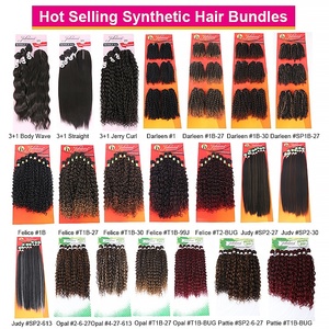 Julianna – tissage de cheveux Afro crépus en Fiber de qualité supérieure, extensions synthétiques de 6 pouces - Product Image 5