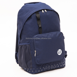 Sac à dos unisexe de 24,5 L en polyester doux et durable, tissu Oxford, fermeture à glissière imperméable, portable, loisirs, sports, voyage en plein air - Product Image 2