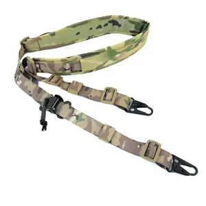 战术吊索模块化带可拆卸2点/1点2.25 ”衬垫狩猎武器配件