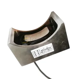 定制U形吸力表面Dc 12v 24v 80千克/800N保持电磁铁，用于钢管处理