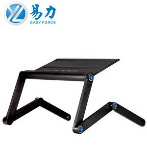 Bureau pliable pour ordinateur portable en alliage d'aluminium avec fonction de refroidissement, portable pour lit et canapé - Product Image 2