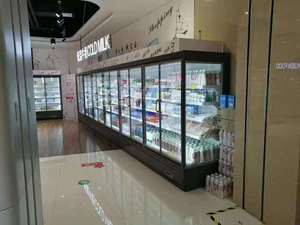 Glass Door Single-Temperature Air Cooling Multidecks Supermarket <strong>Refrigerator</strong> Adjustable Shelves <strong>Digital</strong> <strong>Display</strong> Automatic - Product Image 6