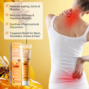 Ungüento de Veneno de Abeja de Marca Privada OEM 20g, Veneno de Abeja Natural para la Circulación Sanguínea, Relajación Muscular, Crema para Aliviar el Dolor por Estar Sentado por Tiempo Prolongado - Product Image 4