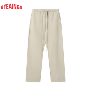 <span class=keywords><strong>Pantalon</strong></span> décontracté unisexe 2026 en velours 365g, <span class=keywords><strong>taille</strong></span> mi-haute, coupe ample, avec cordon de serrage et <span class=keywords><strong>taille</strong></span> élastique, jambe droite et large - Product Image 1