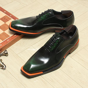 รองเท้าหนังผู้ชายทรงสลิปออน ระบายอากาศได้ดี แฟชั่นทันสมัย เหมาะสำหรับใส่ทำงานหรือลำลอง เพิ่มความสูง  ไซส์ใหญ่ - Product Image 5