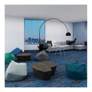 Nhà Máy Bán buôn PP bitum Gạch Mosaic thảm, Trung Quốc nhà sản xuất văn phòng Thảm gạch giá, dễ dàng cài đặt gạch thảm - Product Image 2