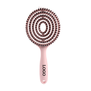 <span class=keywords><strong>Brosse</strong></span> à cheveux personnalisée avec logo, design personnel, massage, salon de coiffure, outils de beauté, peigne rond, démêlant, brosses à ventilation, peignes humides et secs - Product Image 2