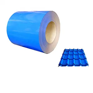 Hoge Kwaliteit 5012 Blauw Geel Wit Ppgi Coils Kleur Gecoate Stalen Spoel Te Koop