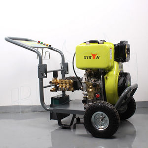 Hidrolavadora <span class=keywords><strong>de</strong></span> Alta Presión <span class=keywords><strong>de</strong></span> 25Mpa, 3600 psi, 300 bar, Bomba Industrial Comercial para Lavado <span class=keywords><strong>de</strong></span> Autos, Accionada por <span class=keywords><strong>Motor</strong></span> Diésel - Product Image 3