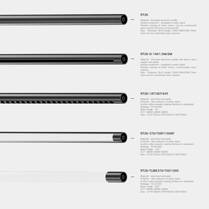 Nouvelle série ultra-mince 5MM : Projecteur LED magnétique sur rail 24V, Lumières LED magnétiques à boule sur rail 24V - Product Image 4