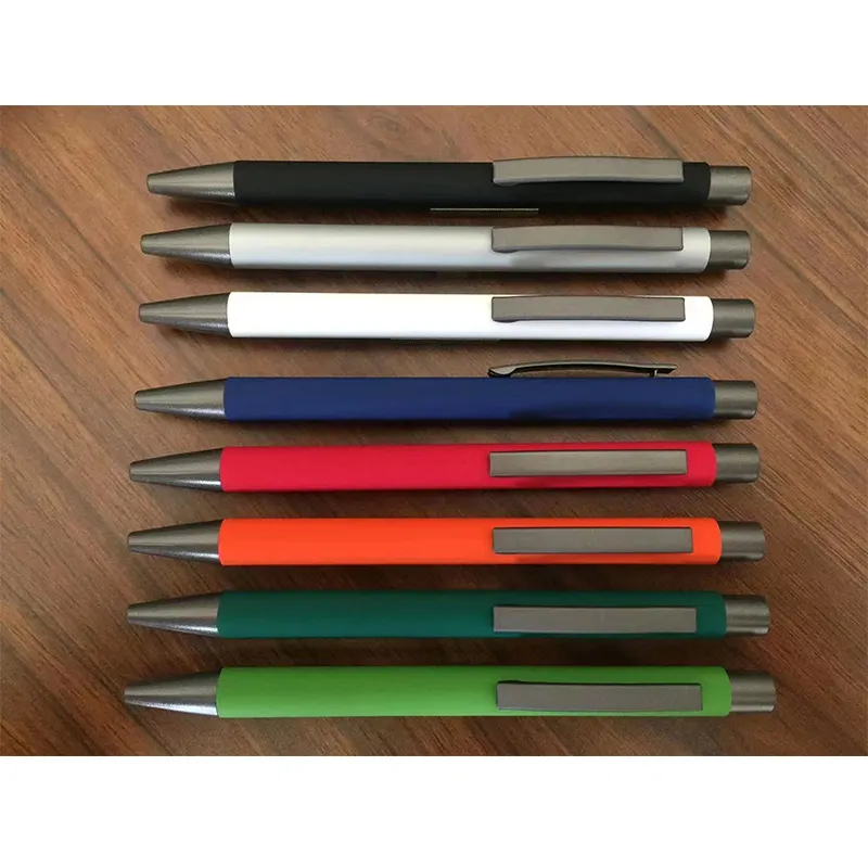 Stylo à bille en plastique souple avec impression de logo personnalisé, grandes entreprises, nouveau design