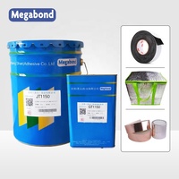 Adhésif polyuréthane industriel à base de solvant, durable, pour la lamination de plastique, d'aluminium et de feuille de cuivre pour conduits d'air