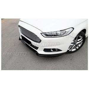 Para Ford Mondeo 2013-2016, kit de carrocería con difusor y divisor de labio de parachoques delantero, pieza de modificación de labio de parachoques negro brillante - Product Image 4