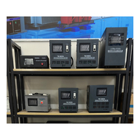 Régulateur de relais 45V-280V 1500VA 2KVA 3000W 110V stabilisateur de tension d'alimentation automatique SVC-5K 100% matériau en cuivre