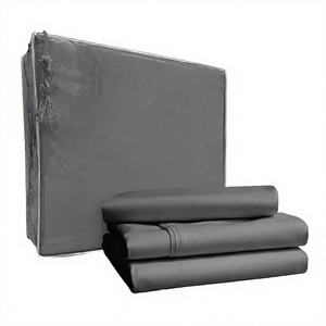 Comfortable Modern Printed King Size <b>Bedspread</b> Home Textile Soft 100% Cotton 300tc All-Season Bed Set Solid Color <b>Double</b>-Sided - Product Image 2