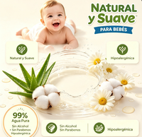 Tisu Bayi Bebas Pewangi 99% Air Murni Sekali Pakai Super Lembut dari Katun untuk Kulit Sensitif pH Seimbang Perawatan Bayi 80 Lembar
