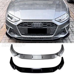 สำหรับ Audi A4 S4 B9.5 Sline 2020+ ชุดแต่งสปอยเลอร์กันชนหน้า ลิปดิฟฟิวเซอร์ ฝาครอบกันชนหน้า อุปกรณ์ตกแต่ง - Product Image 2