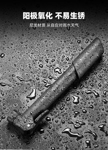 자전거 공기 펌프, 인플레이션 니들 게이지 포함, 정확한 자전거 타이어 펌프, 로드, 산악 및 <span class=keywords><strong>BMX</strong></span> 자전거용, 고압 160 PSI - Product Image 4