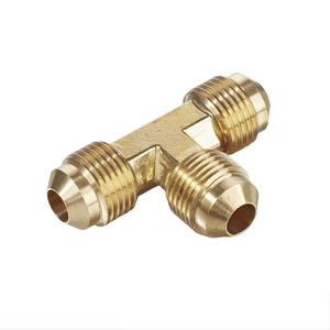 อะแดปเตอร์ทองเหลืองแบบ T ขนาด 45 องศาสำหรับชิ้นส่วนนิวเมติก - Product Image 1