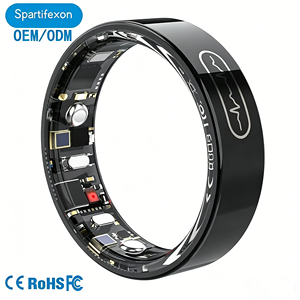 Anillo Inteligente con Monitor de <span class=keywords><strong>Apnea</strong></span> del Sueño, Anillo Inteligente de Salud con ECG de Alta Calidad, Anillo Inteligente con Monitor de Temperatura Corporal y Frecuencia Cardíaca para Hombres y Mujeres - Product Image 1