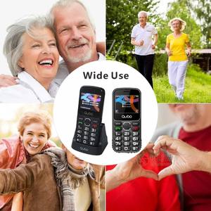 Teléfono Móvil GSM 2G con Doble Tarjeta SIM, Teclado Grande, Radio FM Inalámbrica, Lector de Voz, Compatible con Idiomas Español, Alemán y Francés para Personas Mayores - Product Image 5