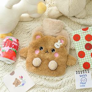 Dessin animé peluche jouet écologique haute densité PVC amovible lavable épaissi rempli d'eau chaude sac d'eau chaude pour bébé mains chaudes <span class=keywords><strong>pieds</strong></span> - Product Image 2