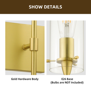 US Instock Diseñador de lujo Luz de pared Latón antiguo Hierro Decoración Lámparas de pared para sala de estar Dormitorio Hotel Aplique de pared Pasillo - Product Image 5