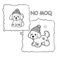 Fabricant OEM ODM d'animaux en peluche, jouet en peluche personnalisable, loup avec sac à dos