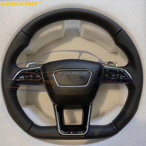 <span class=keywords><strong>Volant</strong></span> en fibre de carbone A7 S7 RS7 <span class=keywords><strong>Voiture</strong></span> de sport de haute qualité - Product Image 6