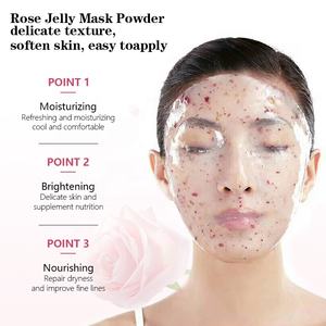 Masque en poudre <span class=keywords><strong>de</strong></span> gelée éclaircissant anti-rides à la vitamine C <span class=keywords><strong>et</strong></span> au rétinol pour le nez <span class=keywords><strong>et</strong></span> le visage, masque facial en gelée <span class=keywords><strong>de</strong></span> <span class=keywords><strong>rose</strong></span> cristalline pour tous types <span class=keywords><strong>de</strong></span> peau, OEM - Product Image 2