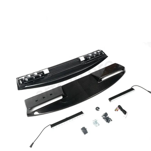 Para Land Rover <span class=keywords><strong>Defender</strong></span> 110, piezas de coche, luces de techo de fibra de carbono seca - Product Image 2