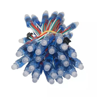 Guirlande LED 50 LED/sangle, couleurs magiques RGB, 5V, pixels LED, lumières LED à pixels, WS2811, bande LED adressable