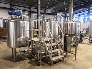 Équipement de brassage semi-automatique 600L avec pompe à <span class=keywords><strong>pression</strong></span> et moteur – <span class=keywords><strong>Machine</strong></span> commerciale haute productivité pour la fabrication de bière artisanale - Product Image 2