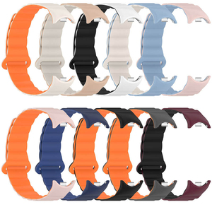 Correa Deportiva Ajustable para Reloj, Brazalete de Silicona Magnética para <span class=keywords><strong>Xiaomi</strong></span> <span class=keywords><strong>Smart</strong></span> <span class=keywords><strong>Band</strong></span> 10, <span class=keywords><strong>Band</strong></span> 9, 8, 7, 6, <span class=keywords><strong>5</strong></span> - Product Image 3