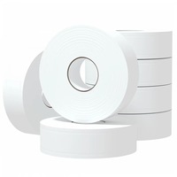 Papier toilette en rouleau creux double, triple, quadruple couche en pâte de bois vierge