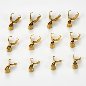 10 pièces de fermoirs à pince en acier inoxydable <span class=keywords><strong>pour</strong></span> breloques, perles et pendentifs, composants de connexion <span class=keywords><strong>pour</strong></span> la fabrication de colliers et de bijoux DIY - Product Image 3