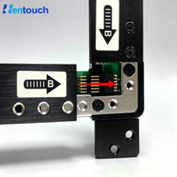 Module de cadre tactile infrarouge multipoint intelligent HENTOUCH 43 pouces avec port USB, prêt à l'emploi